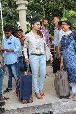 Prachi Desai snapped at airport  on 24th May 2015